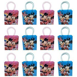 48pc Disney Mickey & Minnie Mouse Goodie Bags Party Favor Bags Gift Bags