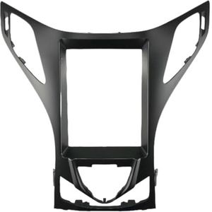 Autoradiopaneel Voor Hyundai Voor Azera Autoframe Fascia Adapter Canbus Box Decoder Android Radio Audio Dashboard Montagepaneel Kit Autoradioframe(Frame Black)