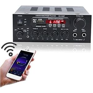 Audioversterker, Bluetooth Stereo versterker HIFI Digitale Audio Home Karaoke Power Amplificador Auto AUTO-versterker HIFI USB Audio-processor