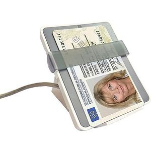 IDENTIV uTrust 3700 F NPA USB 2.0 NFC RFID kaartlezer incl. standaard voor Duitse identiteitskaart/CIE Italia/DNI España/diverse contactloze kaarten/13,56 MHz/905503/905502