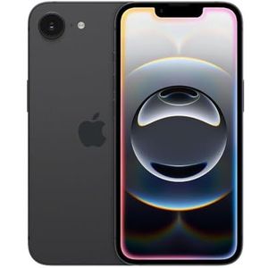 Apple iPhone 16e, 512GB, Zwart (Refurbished)