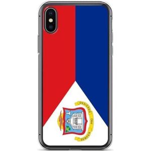 Pixelforma Sint Maarten vlag iPhone-hoesje iPhone X
