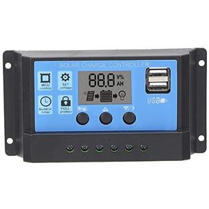 PWM-controller Solar laadregelaar, Dual USB/Dual MOS automatische herstelbescherming om de accuspanning te regelen(50A)