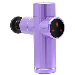 Massage Gun Diepe Weefsel, Mini Massage Gun 5 Hoofden 4/8 Snelheden 1800/2200 mah Stil 4/8 uur Lange Uithoudingsvermogen Percussie Massager Handheld Spier Massager voor Spierpijn Relief Fitness Recovery