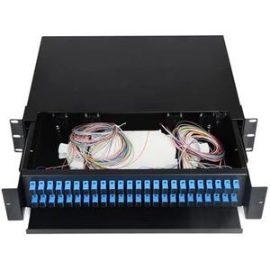 48 poort optische vezel einddoos vezelpatchpaneel SC FC LC Pigtail ODF 2U 48 single mode multimode(48 CORE SC UPC SM)
