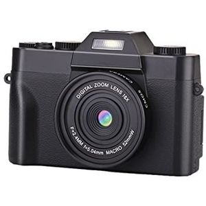 Actiecamera's 4K High Definition 16x Digital Camera Micro Single Retro met WiFi Time-Lapse Opname Professionele Digitale Camera Vlog Meerdere opnamemodi, eenvoudig fotograferen (Size : Only Camera)