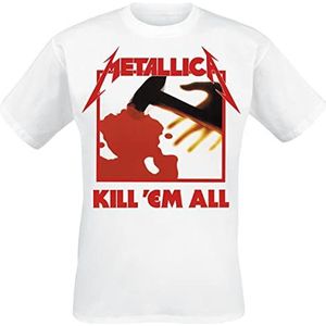 Metallica Kill 'Em All T-shirt wit XL 100% katoen Band merch, Bands