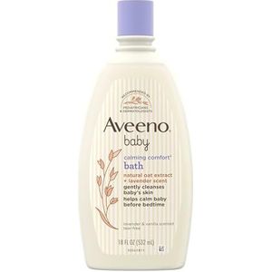 Aveeno Aveeno BEAUTY Baby Calming Comfort Bath, Lavendel & Vanille, 455 ml (Engelse handleiding)