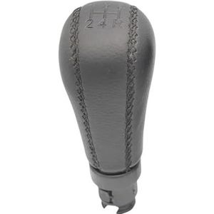 Gear Shift Stick Knop Voor Volvo Voor S60 S80 V70 XC70 2004-2008 5/6 Versnellingen Zwart Lederen Auto-styling Versnellingspookknop Hendel Schakelpenkop Versnellingspook knop(5 Speed)
