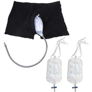 Draagbare Mannelijke Urine Tas - Herbruikbare Siliconen Urinoir - Grote Capaciteit - Voor Incontinentie