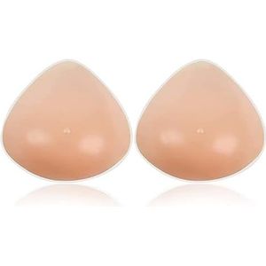 HomeJoySet Driehoekige Zelfklevende Siliconen Borstprothesen For Travestieten, Mastectomie En Borstvergroting - 600 G/stuk, 1 Stuk(2_500g/Piece)