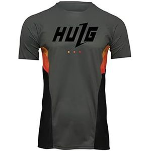 Heren fietsshirt korte mouwen, fietsshirt fietskleding wielershirt voor mannen, ademende cycling jersey sneldrogend wielersport kleding