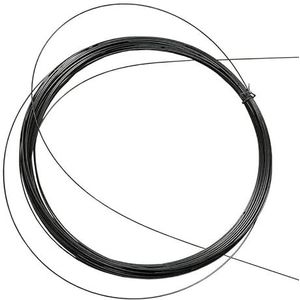 1M Super Elastische Nitinol Legering Nikkel-Titanium Rechte Draad Hyperelastische Filament 0.1-1.8MM Zwart Super Elastische Visdraad (0.7MMX1M)