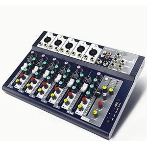 DJ Mixer Mengpaneel BluetoothUSB Geluidskaart Pro Apparatuur Mixer Professionele Digitale Draagbare Video Consument Compatibiliteit met meerdere apparaten