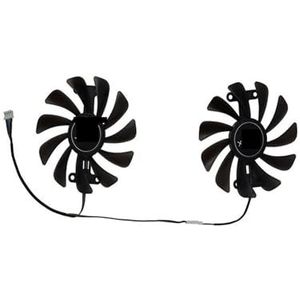 Witte grafische kaartventilator, GPU-koeler, 2 stuks/set, voor GALAX voor GTX 1080 voor EXOC-SNPR voor WIT, voor GTX1070