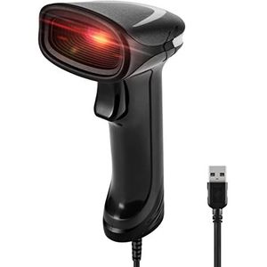 JRHC 1D 2D bekabelde barcodescanner, QR-barcode-scanner, handheld-barcode-lezer QR Data Matrix PDF417