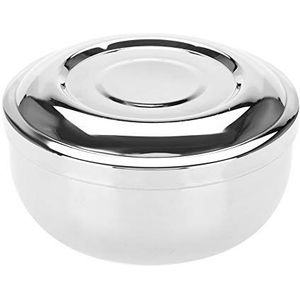 Scheerkom, uitstekend vakmanschap Kwaliteit Roestvrij materiaal Scheerzeepkom Duurzaam voor reizen voor salon