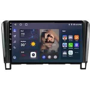 Android 12 Auto Stereo MP5 Player 9'' Screen Autoradio Voor Nissan Serena 4 C26 2010-2016 Car-play Android Auto GPS-navigatie Bluetooth RDS FM AM DAB+ Radio Stuurbediening Voice Control(4 Core 2G+32