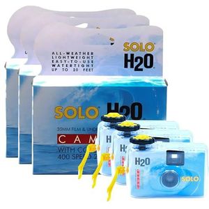 3-Pack Litepak Wegwerp Camera 35mm Film Eenmalig Gebruik Onderwater Waterdicht 27 Foto's