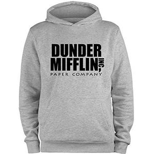 Styletex23 Trui met capuchon Dunder Mifflin Inc Fun, grijs, L
