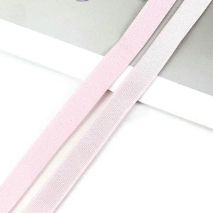 10/20 meter 6 mm-25 mm nylon elastische banden rubberen stretch riem zacht ondergoed bh-band veerband lint DIY naaiaccessoires-roze-15 mm-10 meter