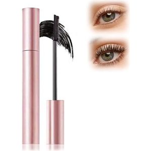 Tubing Mascara, 2025 Upgrade Curling Mascara Zwart & Bruin for Wimpermake-up, Waterbestendig & Zweetbestendig Langdurige Niet-Vlekkerige Magische Mascara's(Black B)