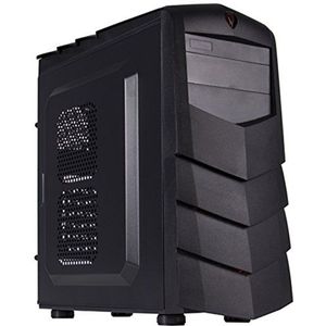 Black Lion PG1139 Midi-Tower Computertas Zwart (Midi-Tower, PC, staal, ATX, Micro-ATX, Zwart, Games)