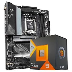 NGTEK AMD Ryzen 9 7950X3D Desktop Processor Bundel Met Gigabyte X670 AORUS ELITE AX