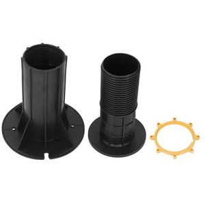 Bedframe ondersteuning beenhoogte verstelbaar 650 pond lading lager verdikt pp multi -doele ondersteuningsteunpoot voor bankkast