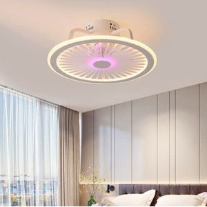 3 kleuren led-plafondventilator met verlichting slaapkamer afstandsbediening lamp plafondlamp ventilator woonkamer plafondlamp afstandsbediening ventilator ventilator dimbare ventilator instelbare windsnelheid