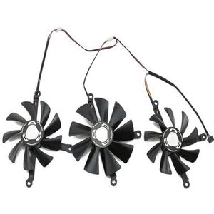 CF1015H12S 4-pins RX 5700XT koelventilator voor XFX voor Radeon 5700 XT THICC III Ultra grafische kaarten koeling