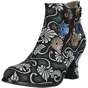 Laura Vita Dames enkellaarzen Gicgaso 13, grootte:40, kleur:Zwart