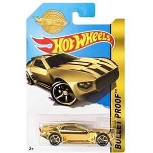 HOT WHEELS 2016 SPECIAL EDITION BULLET PROOF GOLD