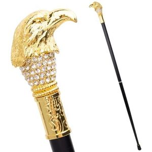 Golden Eagle Cane Wandelstok voor Heren, Balans voor Senioren, Opvouwbare Wandelstok Met 3 Stuks voor Mobiliteit, Stabiliteit, Knieondersteuning, Hulpmiddelen voor Ouderen, 36,8 Inch