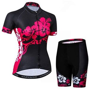 Wielertrui Vrouwen Mountainbike Jersey Shirts Korte Mouw Road Fiets Kleding MTB Tops Zomer Zomer Kleding, 22, 3XL