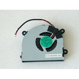 GGZone Vervangingscpu Koelere Ventilator voor MSI X600 S6000 AB6505HX-J03