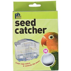 Prevue Pet Products Mesh Seed Catcher vierkante decoratieve kooien medium 8 inch hoog