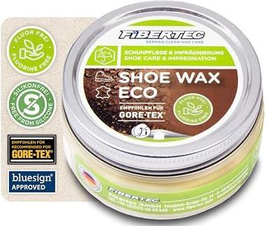FIBERTEC - Schoenwas - Kleurloos - Biologisch Afbreekbaar - Made in Germany