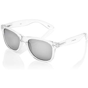 Ultra Helder Frame met Zilveren Lenzen Volwassenen Klassieke Retro Zonnebril Vrouwen Zonnebril Man Transparante Bril Mode Bril UV400 Bescherming Spiegel Zonnebril Heldere Bril