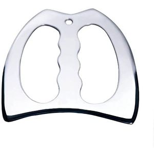 Professionele Gua Sha Massage Tool Rvs Gua Sha Schrapen Massage Gereedschap Gereedschap Grote Zachte Weefsel Mobilisatie Tool 1 Stks (Kleur: Stijl 6)