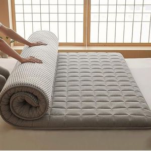 Grote matras, warm en ademend matras, traditioneel katoenen vouwbed tweepersoonsbed (kleur: D, maat: 150 x 200 cm)