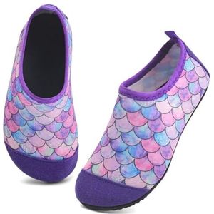 Waterschoenen Kinderen Strand Zwemschoenen Jongens Meisjes Baby Water Schoenen Antislip(YL Roze Paars,28/29EU)