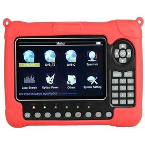 Digitale satellietzoeker WS6980 DVB-S2 DVB-T2/C Satelliet Sat Finder Meter 7 Inch Satelliet Signaal Spectrum Analyzer voor het aanpassen van de satelliet-tv-schotel