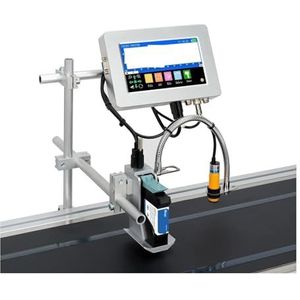 170PLUS 12,7/25,4 mm online thermische inkjetprinter, tekst QR-barcode batchnummer logo datum labelprinter Lichtgewicht en handig(12.7mm without ink)