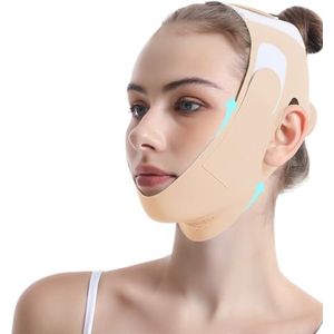 3 stuks V Face Shaper Lifting Massager Bandage Thin Care Beauty Afslanken voor Facial Lifting (Beige - 3 stuks)