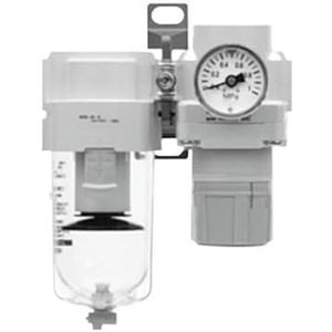 Modulaire F.L. Units luchtfilter met luchtfilter + smeermiddel AC-A-serie AC20B AC20B-02-A AC20B-02G-A (AC20B-02-A)
