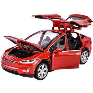 Mini Legering Klassieke Auto 1:32 Legering automodel Diecasts Speelgoedvoertuigen Speelgoedauto's Speelgoed voor kerstcadeaus (Color : Red)