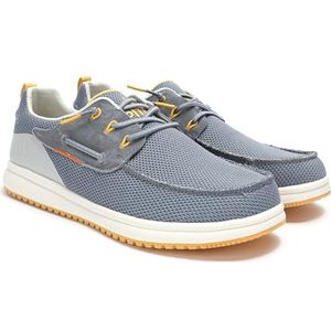PITAS | BAY | Mocassins voor heren | Platte schoenen | Sneakers | Slipschoenen | Casual schoenen | Walkinpitas schoenen | Blauw 44