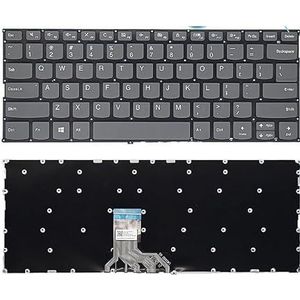 Amerikaans/Russisch laptoptoetsenbord voor Lenovo voor Yoga 720-12 720-13 720-13ISK 720-13IKB 720-13KBR met achtergrondverlichting(US Grey DEL)