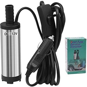 12V DC Diesel Brandstof Water Olie Auto Camping Vissen Dompelpomp Transfer Pomp Wetenschappelijke laboratoria(12V 38mm)